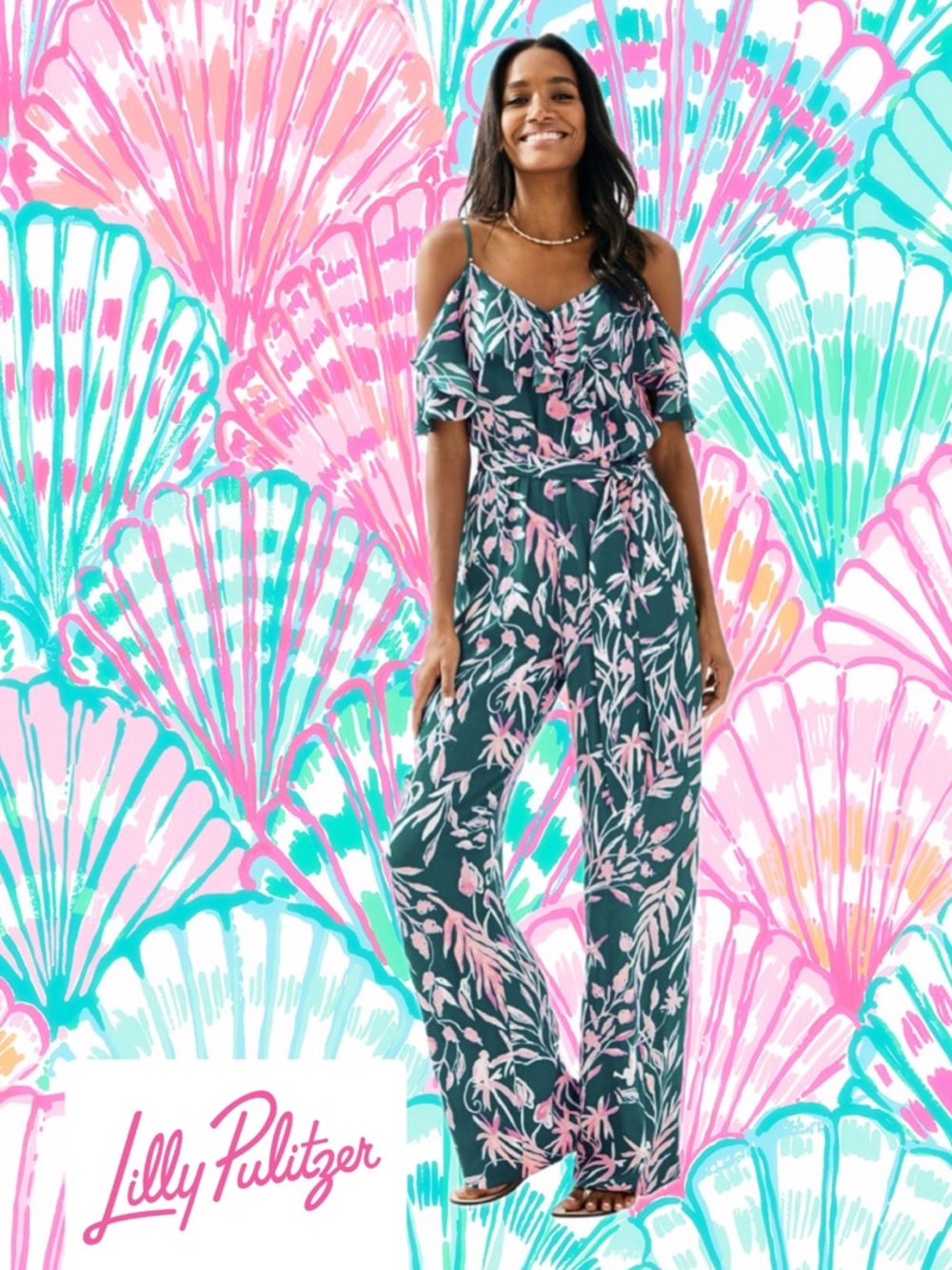 Lilly Pulitzer Emilea Jumpsuit NWT